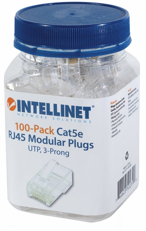 Intellinet Conector RJ-45 502399, Cat5e, 100 Piezas