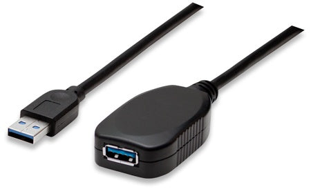 Manhattan Cable USB-A Macho - USB-A Hembra, 5 Metros