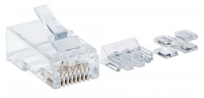 Intellinet Jack Cat6a UTP, RJ-45, Transparente, 80 Piezas