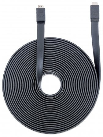 Manhattan Cable HDMI Macho - HDMI Macho, 4K, 30Hz, 10 Metros, Negro