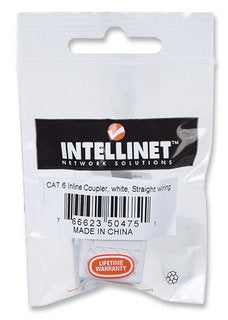 Intellinet Acoplador Modular Categoría 6, RJ-45, Blanco