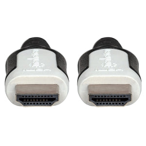 Manhattan Cable HDMI Macho - HDMI Macho, 4K, 60Hz, 3 Metros, Negro/Blanco