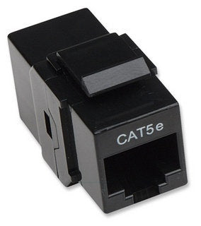 Intellinet Jack de Red Cat5e, RJ-45, Negro
