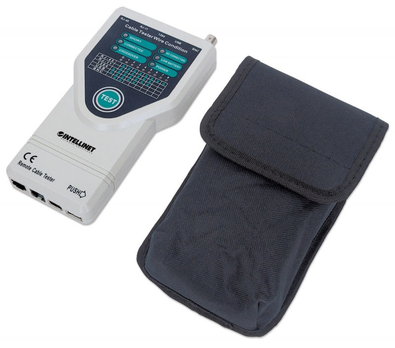 Intellinet Probador de Cables 780094, para RJ-11/RJ-45
