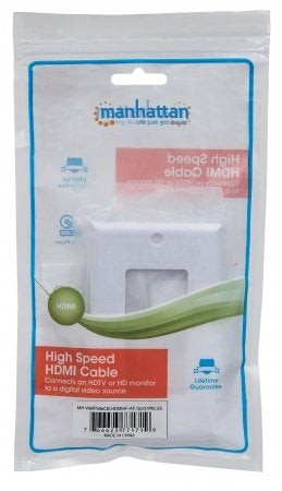 Manhattan Placa para Pared, HDMI 1 Salida, Blanco