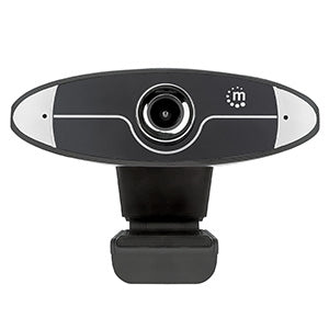 Manhattan Webcam 462013, 1MP, 1280 x 720 Pixeles, USB 2.0, Negro