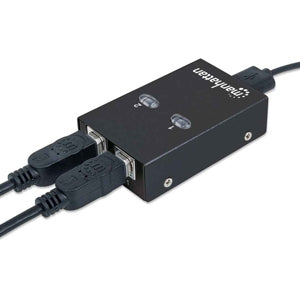 Manhattan Switch Automático para compartir dispositivos USB de Alta Velocidad 2.0 - Manhattan