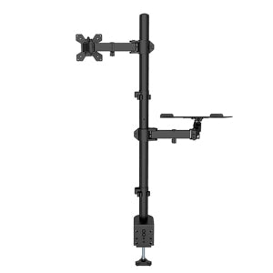Manhattan Soporte 462136 para Escritorio Combinado con Brazo para Monitor y Soporte para Laptop 13
