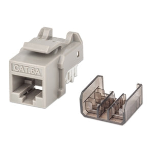 Intellinet Jack de Red Cat6a, UTP, RJ-45, Gris
