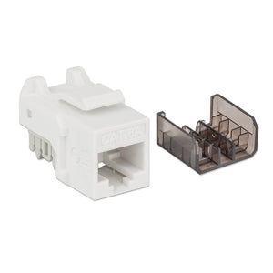 Intellinet Jack de Red Cat6a, UTP, RJ-45, Blanco/Negro