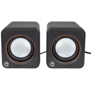 Manhattan Bocina para Computadora 161435, Alámbrico, 2.0 Canales, 3W RMS, 2 Piezas
