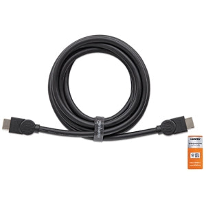 Manhattan Cable HDMI 2.0 Premium M-M 1.0M - Cable for Consola de juegos, Reproductor Blu-ray,