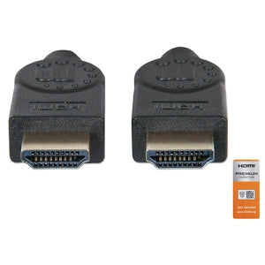 Manhattan Cable HDMI 2.0 Premium M-M 1.8M - Cable for Dispositivo de audio/vídeo, TV, Reproductor