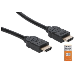 Manhattan Cable HDMI 2.0 Premium M-M 3.0M - Cable for Dispositivo de audio/vídeo, TV, Reproductor