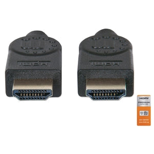 Manhattan Cable HDMI 2.0 Premium M-M 5.0M - Cable for Dispositivo de audio/vídeo, TV, Reproductor