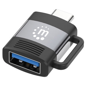 Manhattan Adaptador USB-A Hembra - USB-C Macho