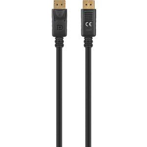 Manhattan Cable 355575 DisplayPort Macho - DisplayPort 1.4 Macho, 8K, 60Hz, 2 Metros, Negro