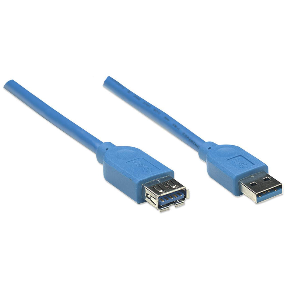 CABLE USB V3.0 EXT. 2.0M AZUL