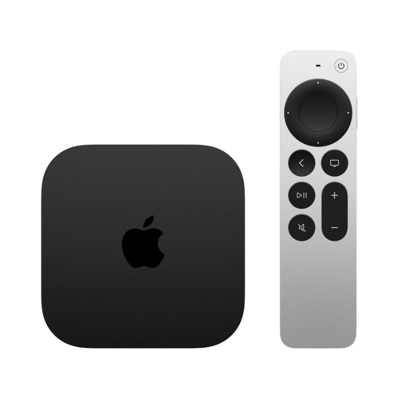 Apple TV MN893E/A, 4K Ultra HD, 128GB, Bluetooth 5.0, HDMI, Negro (3ra. Generación)