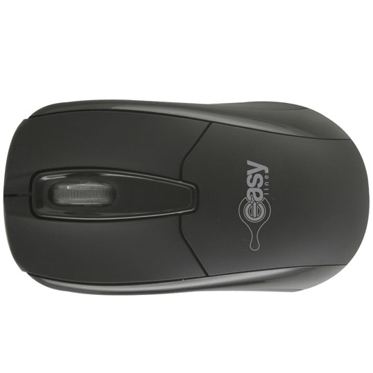 Mouse Perfect Choice Óptico Easy Line 993377, Alámbrico, USB, 1000DPI, Negro