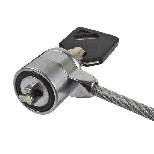 Perfect Choice Candado de Llave para Laptops PC-160076, 2 Metros, Gris