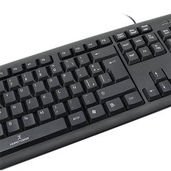 Teclado Perfect Choice PC-201038, Alámbrico, USB (Español)