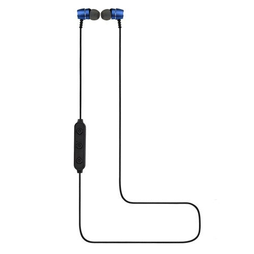 Perfect Choice Audífonos Intrauriculares con Micrófono Staccato, Inalámbrico, Bluetooth, USB, Azul
