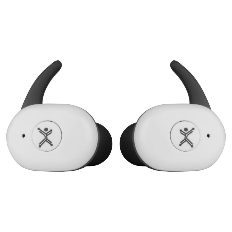 Perfect Choice Audífonos Intrauriculares Bassoons, Inalámbrico, Bluetooth, Blanco