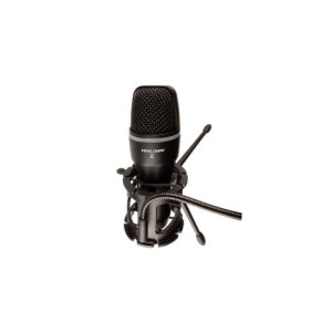 Perfect Choice Micrófono con Filtro Noise Barrier, Alámbrico, 3.5mm, Negro