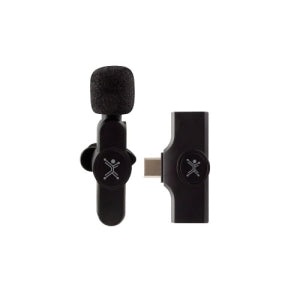 Perfect Choice Micrófono Fidelity, Inalámbrico, USB Typo C, 30 Ohmio, Negro