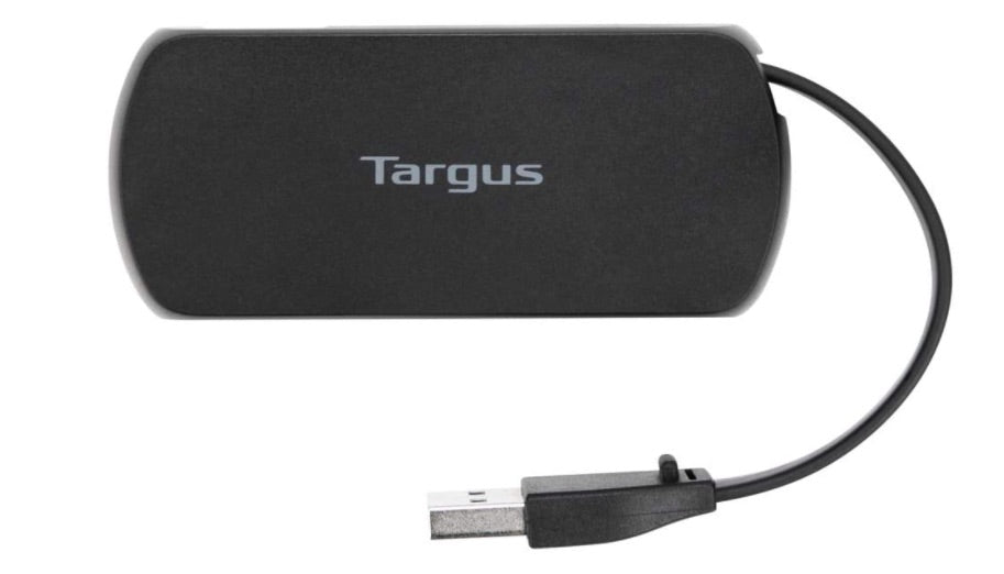 Targus Hub USB 2.0 ACH114US, 4 Puertos, 480 Mbit/s