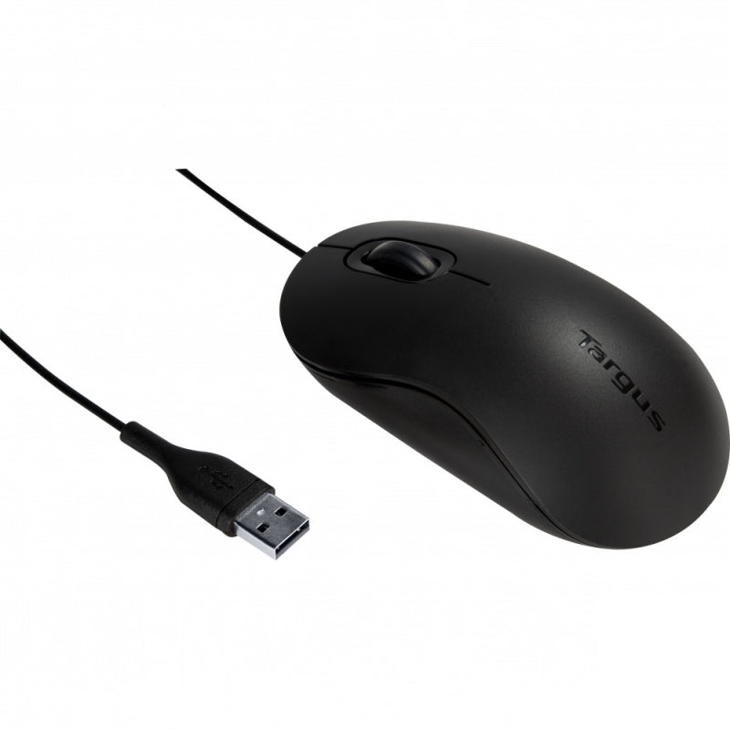 Mouse Targus Óptico AMU81USZ, Alámbrico, USB, 1000DPI, Negro