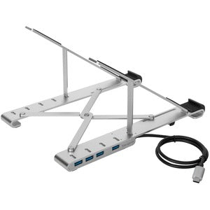 SOPORTE PORTATIL PARA LAPTOP MAS  CONCENTRADOR USB-A