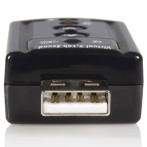 StarTech.com Adaptador de Sonido ICUSBAUDIO7, 7.1 Canales, USB 2.0
