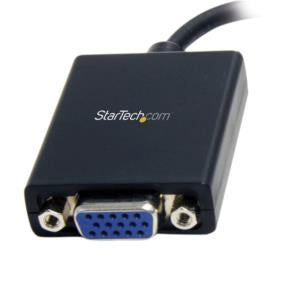 StarTech.com Adaptador Mini DisplayPort 1.2 - VGA, 1080p, Negro