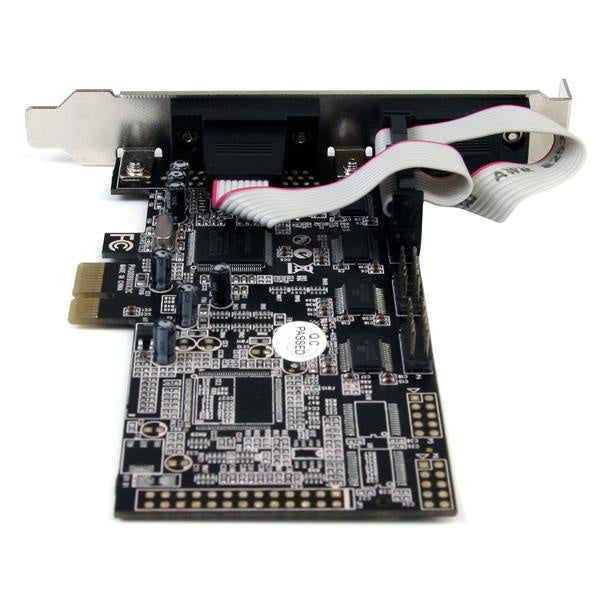 StarTech.com Tarjeta PCI Express de 4 Puertos Serie RS232 UART 16550 Serial DB9