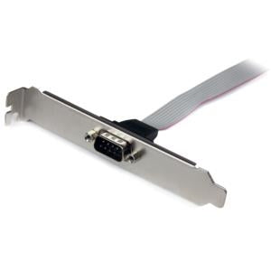 StarTech.com Adaptador de Header Bracket Serial para Tarjeta Madre, DB9 RS232 - IDC 10-pin, 40cm