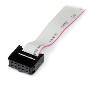 StarTech.com Adaptador de Header Bracket Serial para Tarjeta Madre, DB9 RS232 - IDC 10-pin, 40cm