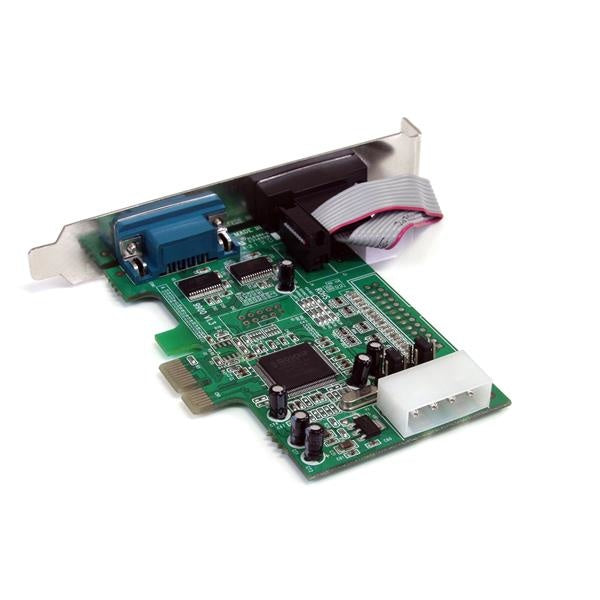 StarTech.com Tarjeta PCI Express PEX2S553 , Alámbrico, con 2 Puertos RS232