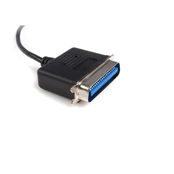 StarTech.com Cable para Impresora, USB - Paralelo, 3 Metros