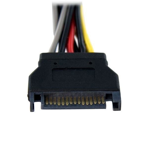 StarTech.com Cable Adaptador Bifurcador Divisor de Alimentación SATA, 15cm, 2x Hembra