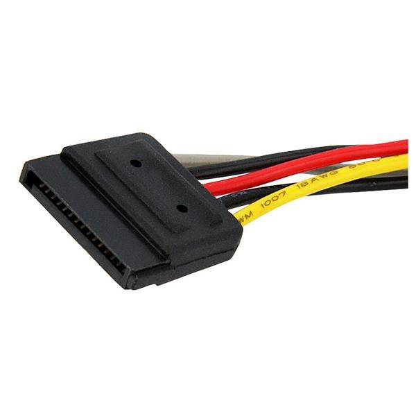 StarTech.com Cable Adaptador Bifurcador Divisor de Alimentación SATA, 15cm, 2x Hembra