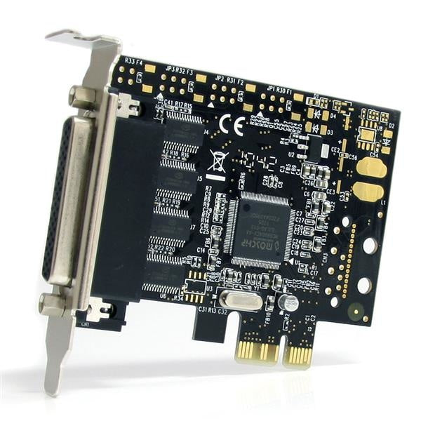 StarTech.com Tarjeta PCI Express PEX4S553B, Alámbrico, con 4 Puertos RS232 con Cable Multiconector