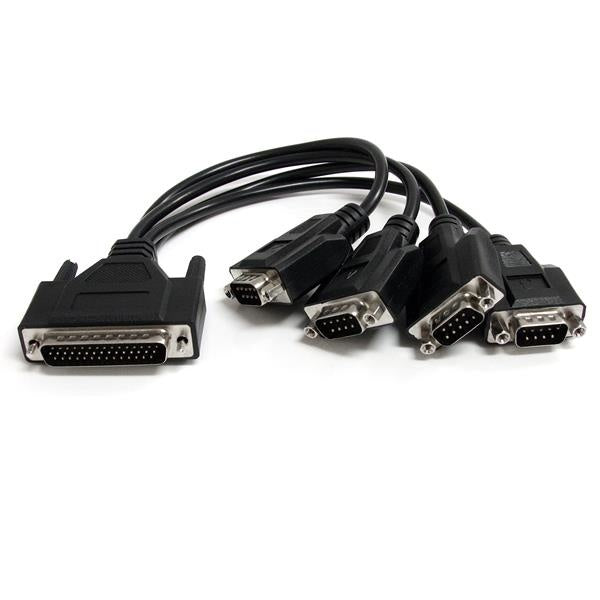 StarTech.com Tarjeta PCI Express PEX4S553B, Alámbrico, con 4 Puertos RS232 con Cable Multiconector