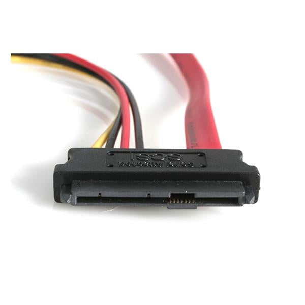 StarTech.com Cable SAS 29-pin - SATA con Alimentación LP4, Rojo