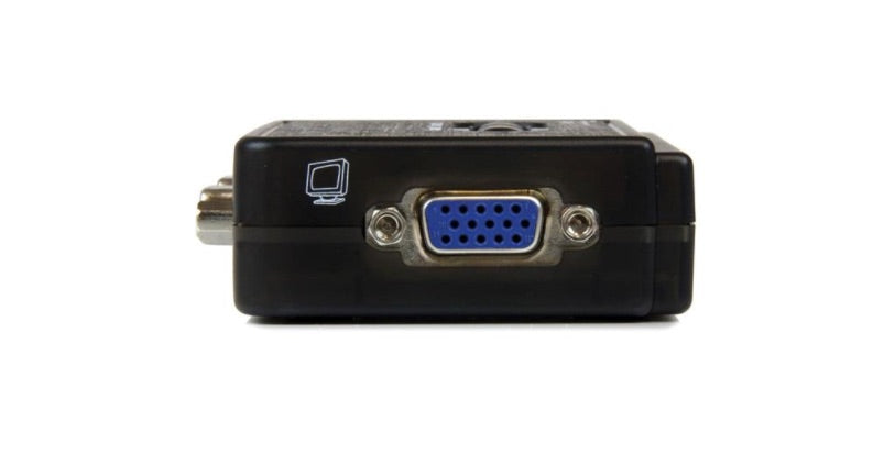 StarTech.com Switch KVM, USB, 2 Puertos, con Audio y Cables