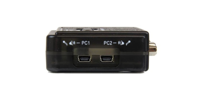 StarTech.com Switch KVM, USB, 2 Puertos, con Audio y Cables