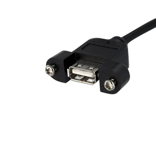 StarTech.com Cable USB 2.0 para Montaje en Panel Conexión a Placa Madre - Hembra USB A