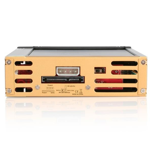 StarTech.com Gabinete de Disco Duro para 3.5', SATA, con Hot-Swap para una Bahía de 5,25'