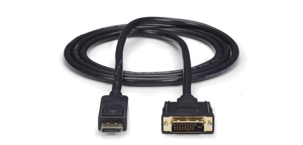 StarTech.com Cable DisplayPort 1.2 Macho - DVI Macho, 1080P, 60Hz, 1.8 Metros, Negro